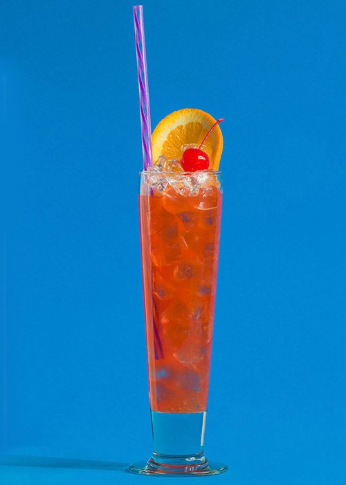 The Hurricane is an iconic New Orleans cocktail perfect for celebrating Mardi Gras.