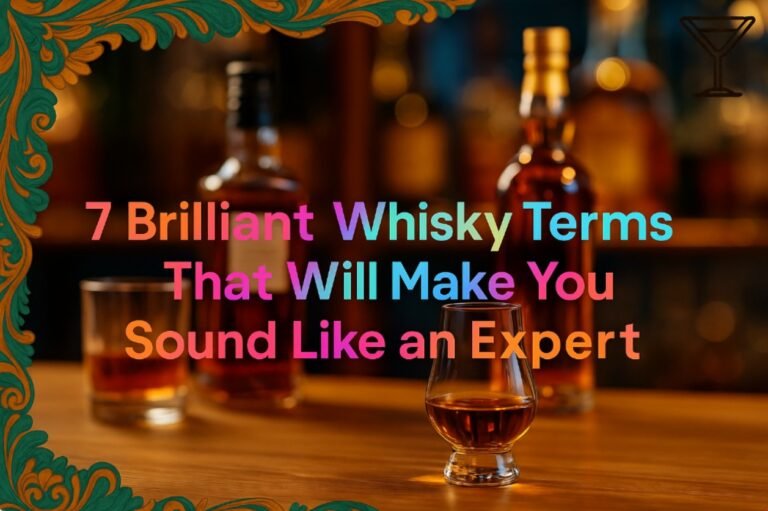 whisky terms