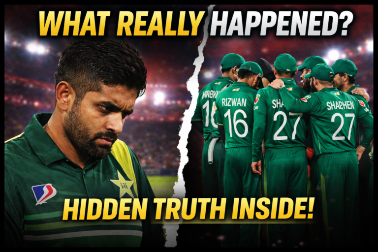Babar Azam’s cricket disaster headline