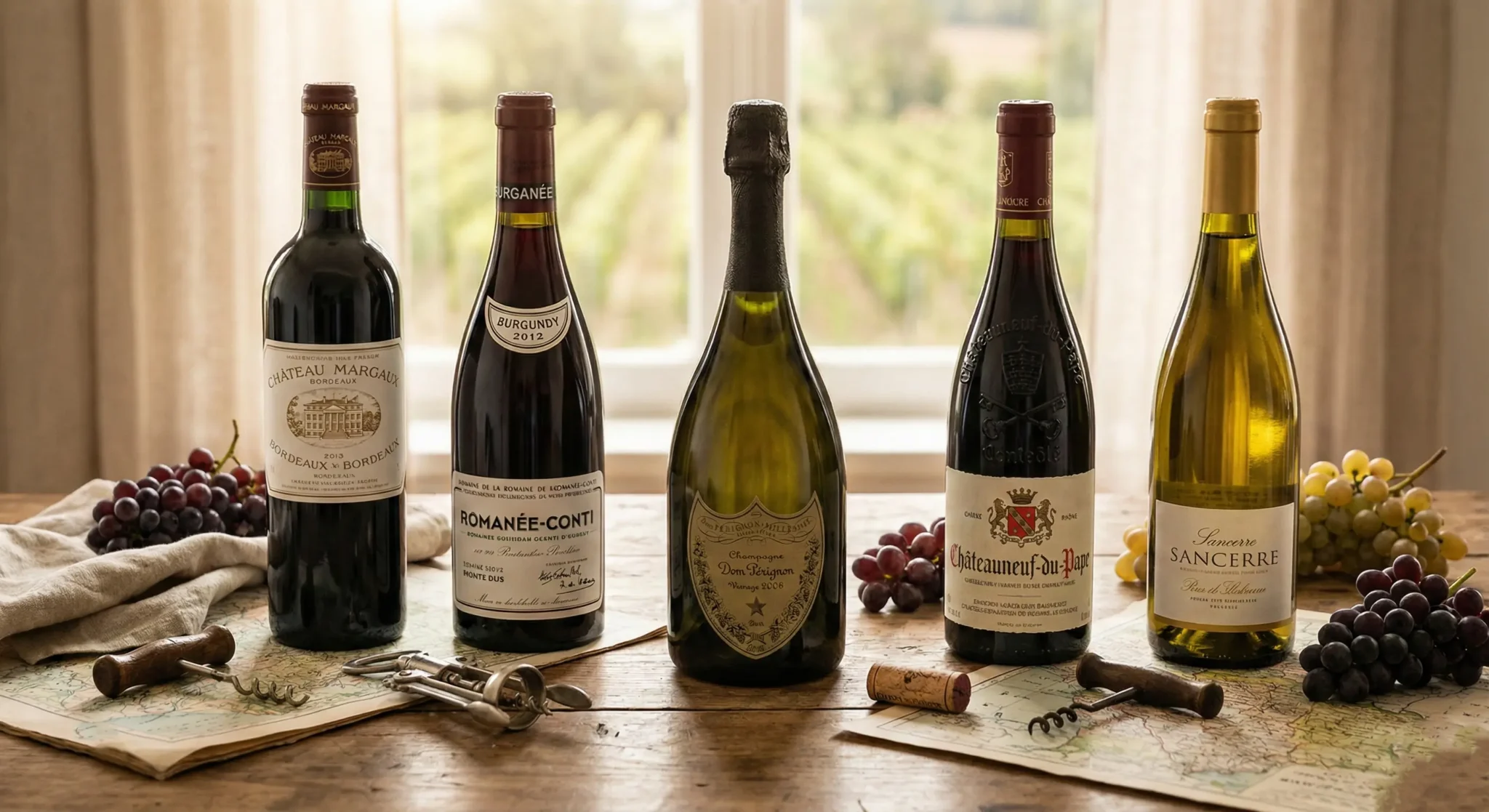 5 Main Types of French Wine You Must Know – A Beginner’s Guide