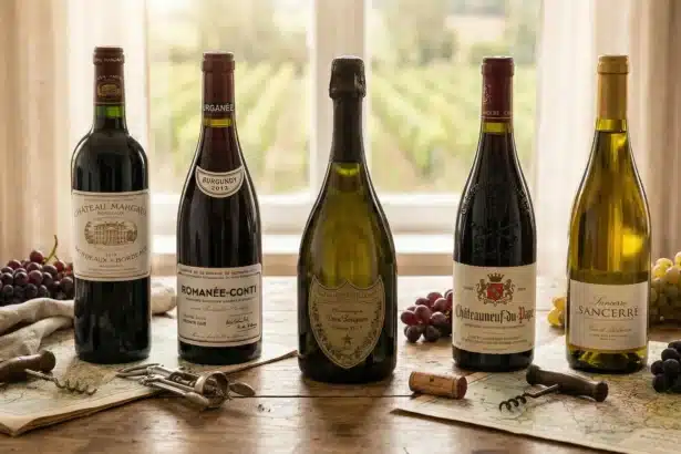 5 Main Types of French Wine You Must Know – A Beginner’s Guide