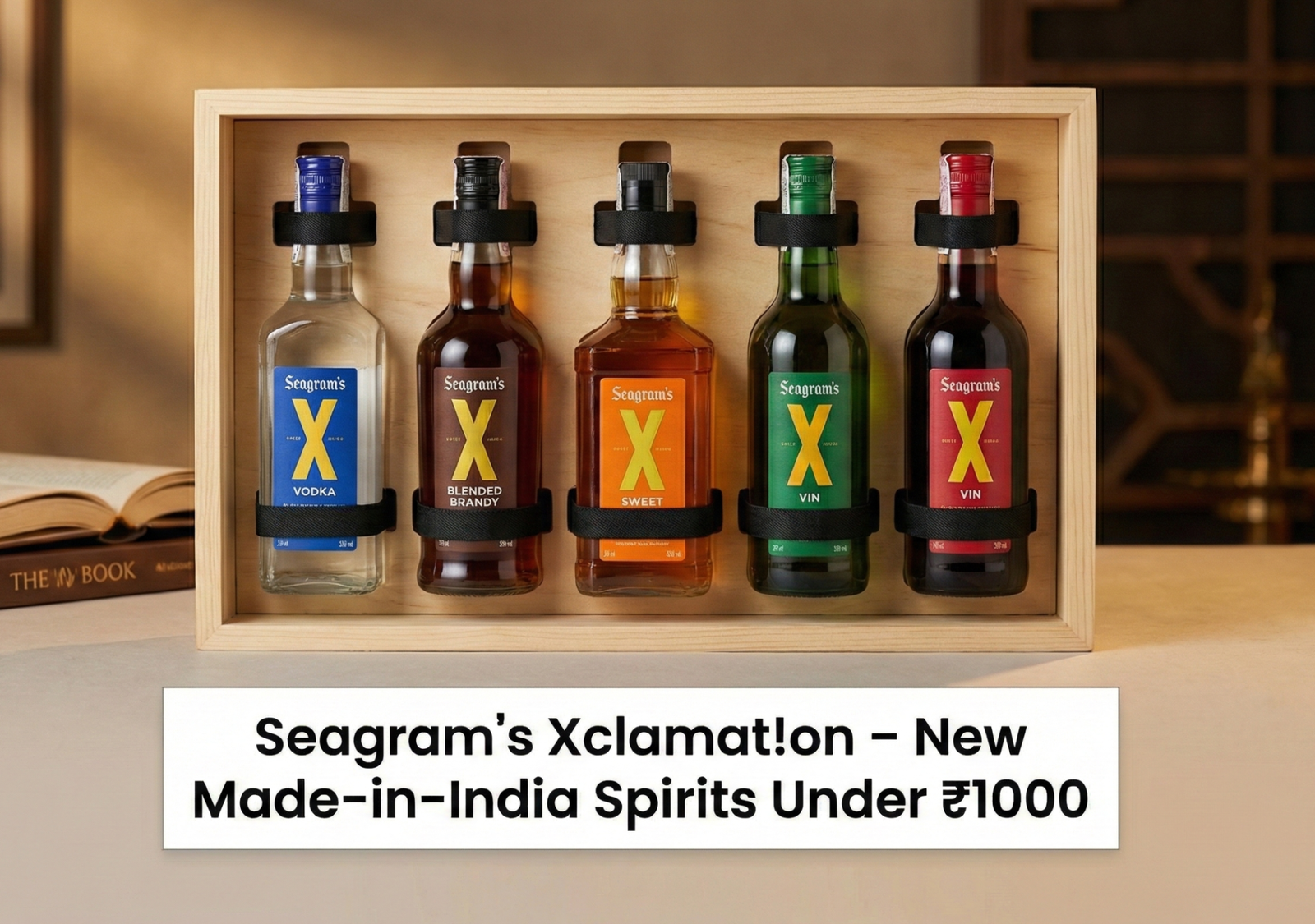 Pernod Ricard Unveils 5 New Indian Spirits Under ₹1,000