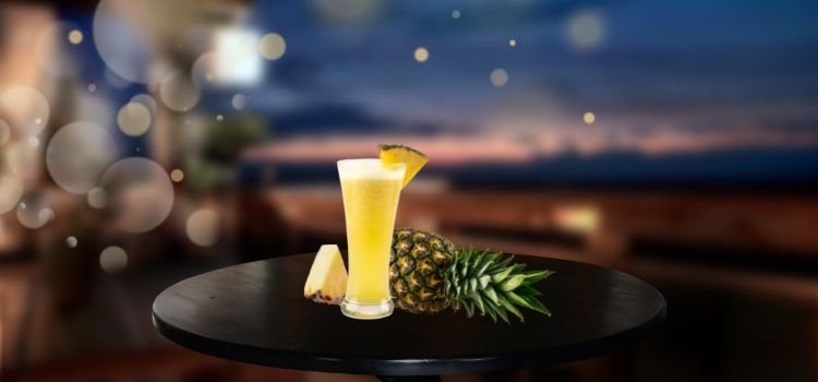Glass of Pineapple Juice