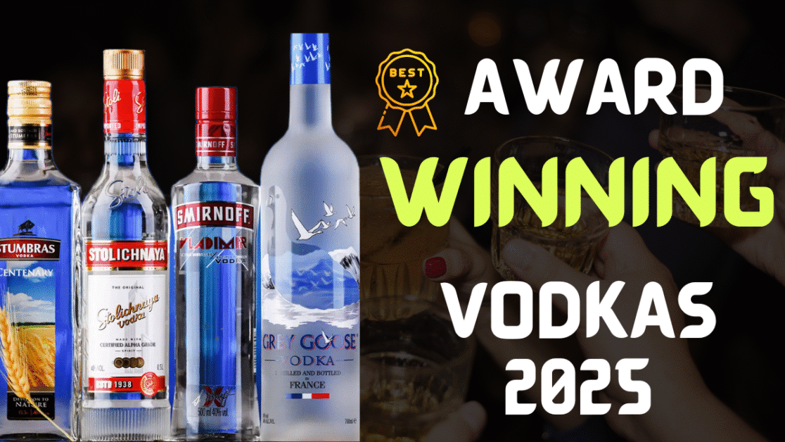 award winning vodkas