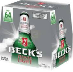 Heineken Light Beck’s Premier Light