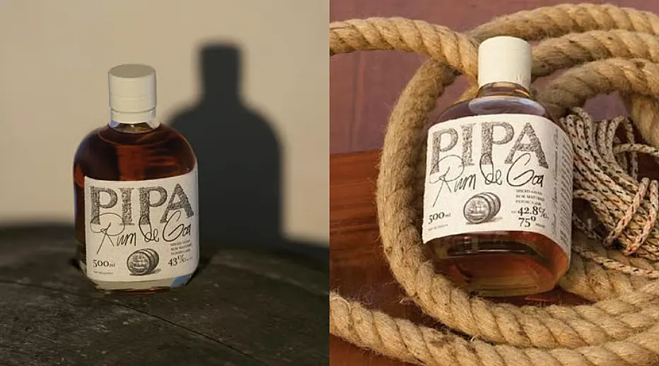 Pipa Rum de Goa and Old Monk