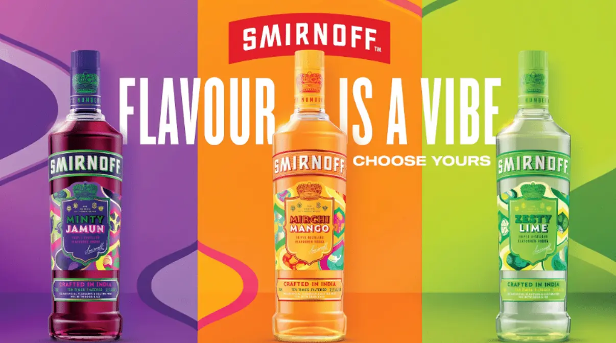 Smirnoff Vodka Flavours