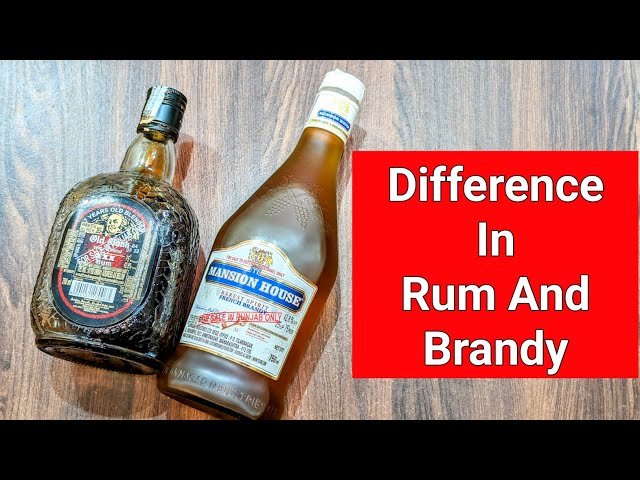 Rum vs Brandy